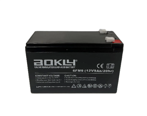 Akumulators VRLA  Aokly 6FM9-F2 9Ah, 12V  (+ -) 151x65x99