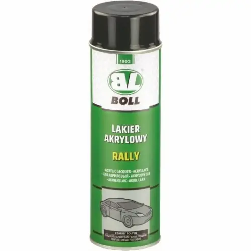 Melna akrila krāsa BOLL 001012 500 ml.