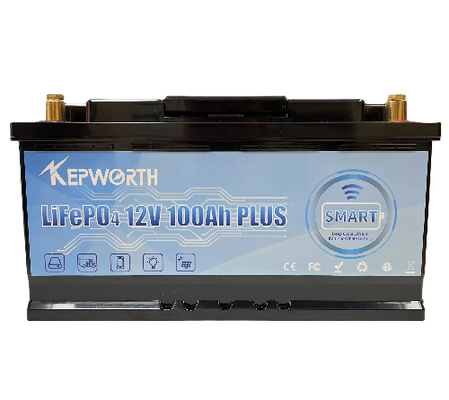 Akumulators Kepworth LiFePo4 100Ah, 12V Bluetooth + Lādētājs