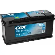 Akumulators EFB Exide EL1000 100Ah, 900A, 12V (- +) 353x175x190