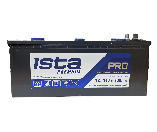 Akumulators Ista Premium 140Ah, 900A, 12V