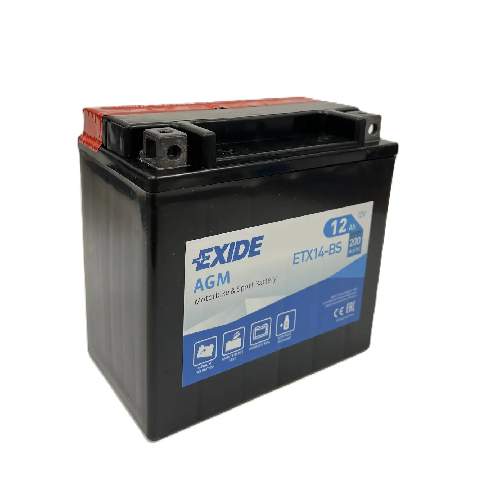 Battery Exide AGM 12Ah ,12V 200A (EN)  (+ -) 150x90x145