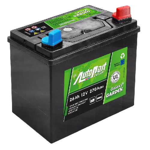 Battery Autopart Garden 26Ah, 12V 270A (EN)   (- +) 196x128x185