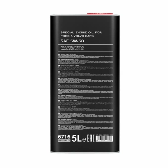 Motor oil Fanfaro 6716 Ford Volvo 5W-30 5 l. metal