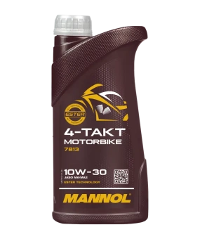 Motoreļļa Mannol 7813 4-Takt Motorbike 10W-30 1 l.