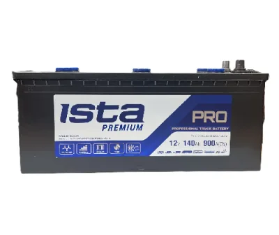 Akumulators Ista Premium 140Ah, 900A, 12V
