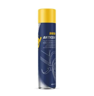Antikorozijas mastika Mannol 9919 Anticor melna, aerosols 650 ml.