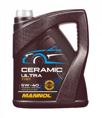 Motoreļļa Mannol 7727-5 Ceramic Ultra 5W-40  5 ltr.