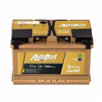 Akumulators Autopart Galaxy Gold 77Ah, 800A, (- +) 278x175x175