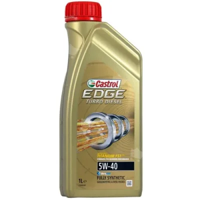 Motoreļļa Castrol Edge Titanium FST Turbo Diesel 5W-40 1 ltr.