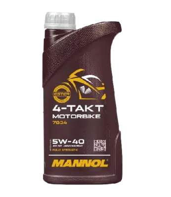 Motoreļļa Mannol 7834 4-Takt Motorbike 5W-40 1L