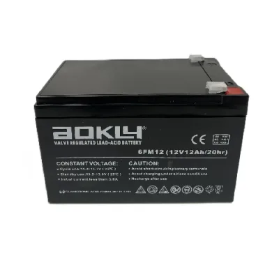 Akumulators VRLA  Aokly 6FM12 12Ah,  (+ -) 151x98x99